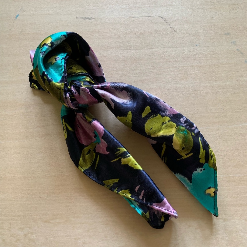 Floral Hair Scarf